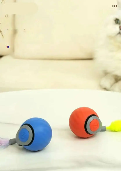 Fluffin Whirl® – Balle interactive intelligente à queue pour chat