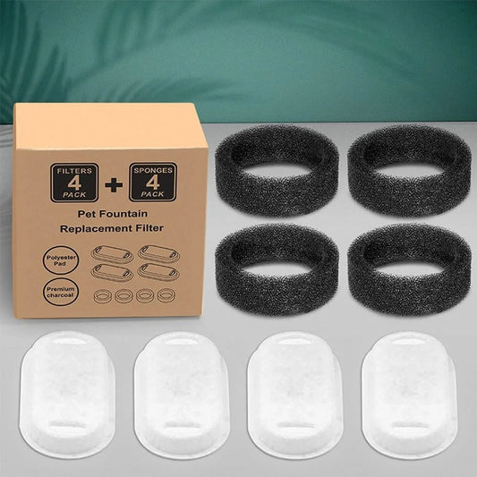 Fluffin PureFlow® – Filtres de rechange haute-performance pour fontaine à chat